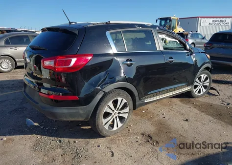 2013 Kia Sportage Ex из США, поврежденный, VIN KNDPC3A20D7495742